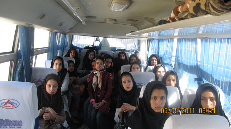 اعزام نفرات برتر کلاسهای نهضت قرآن آموزی فیروزان به اردوی سیاحتی زیارتی قم